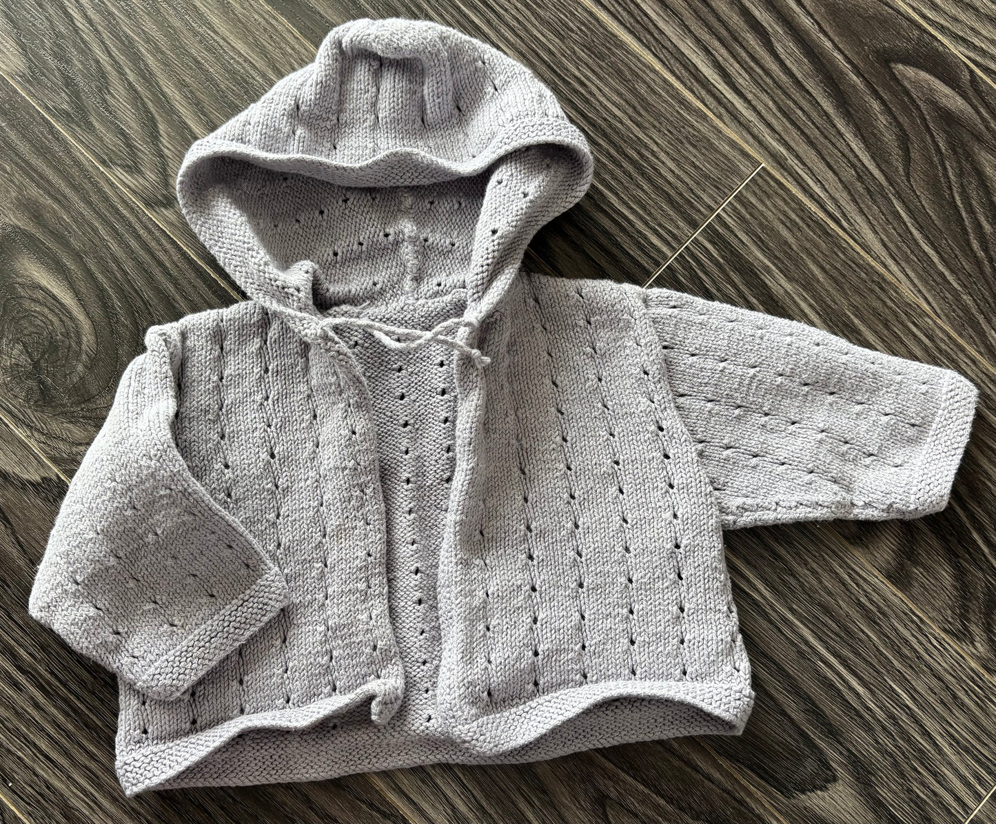 Veste fait à la main 3-6 mois