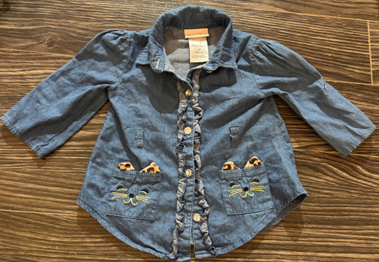 Chemise en jean 2T