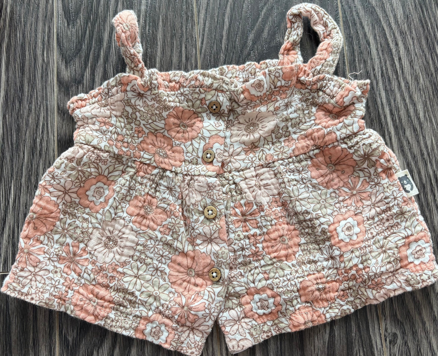 Camisole Rabit+Bears 6-9 mois