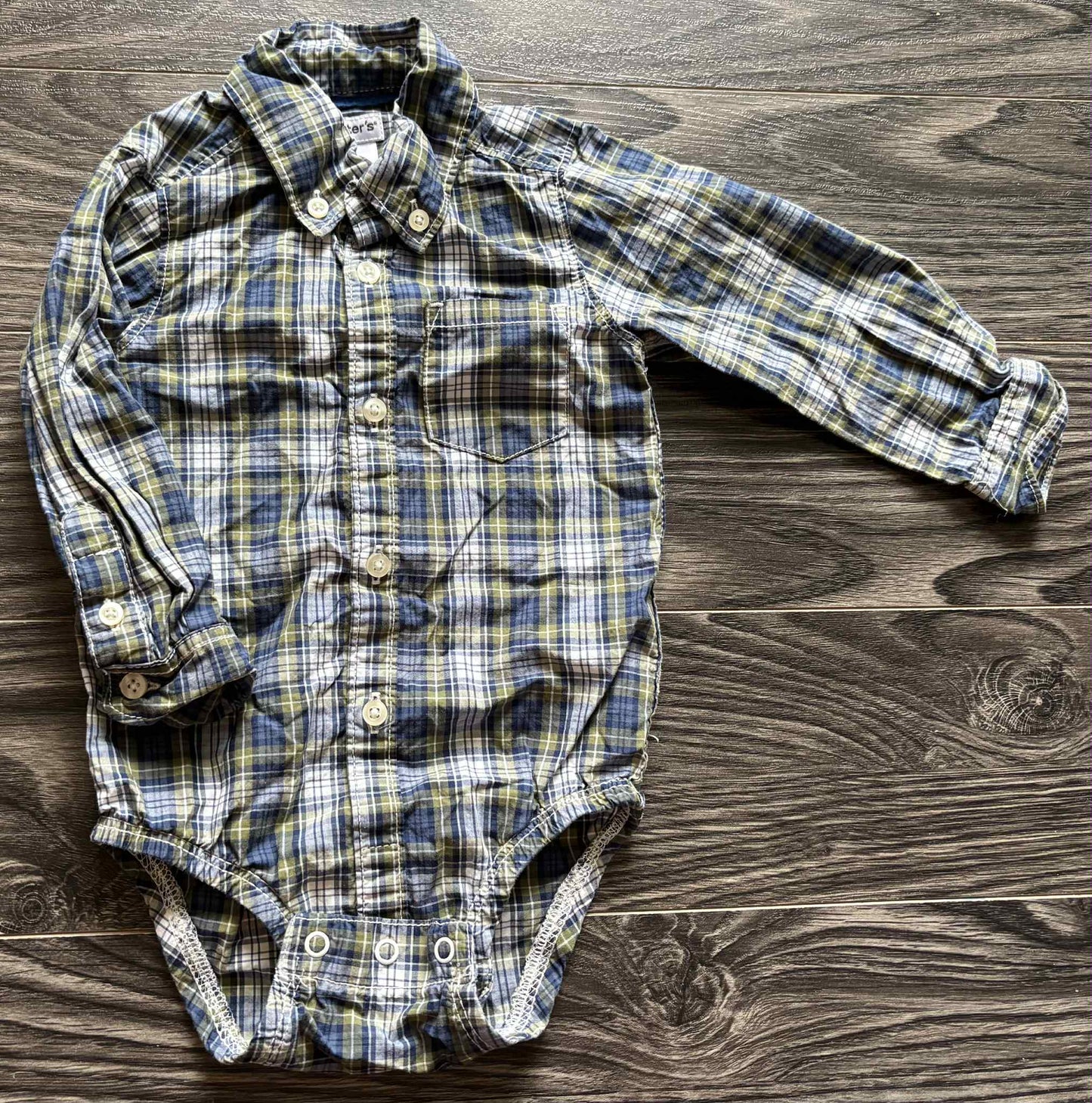 Cache-couche Chemise Carter’s 12mois