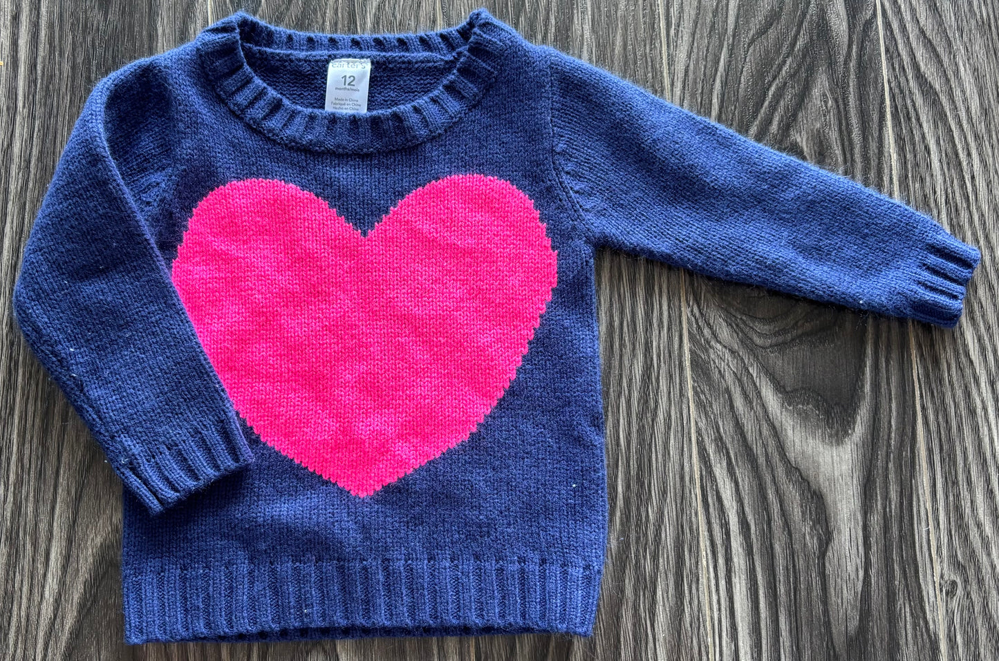 Chandail Carter’s 12 mois