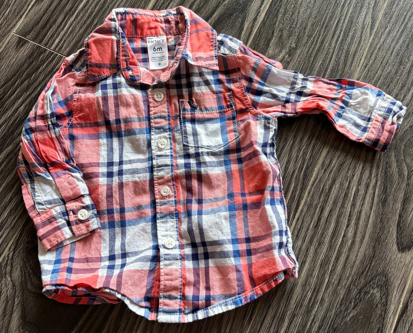 Chemise Carter’s 6mois