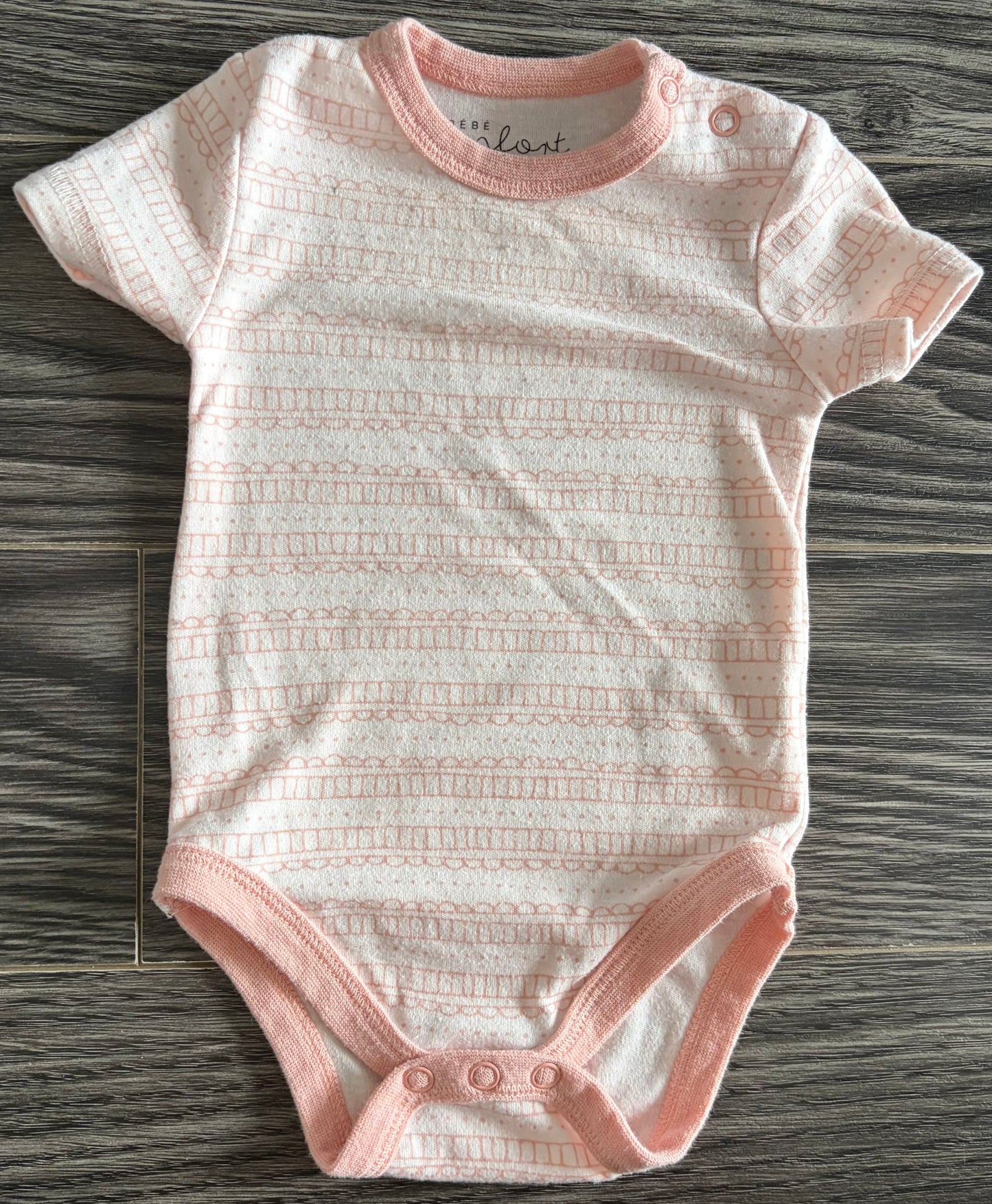 Cache couche Bébé confort 6 mois