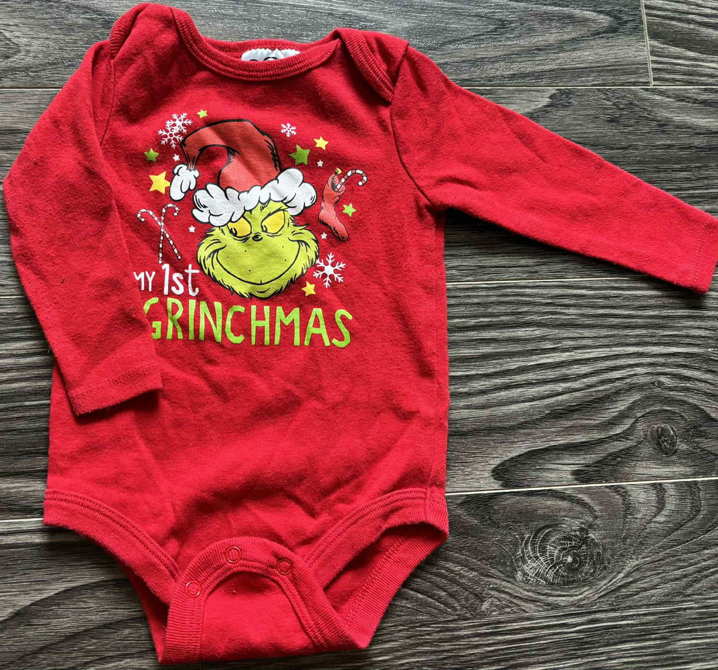 Cache-couche Grinch 6-12mois