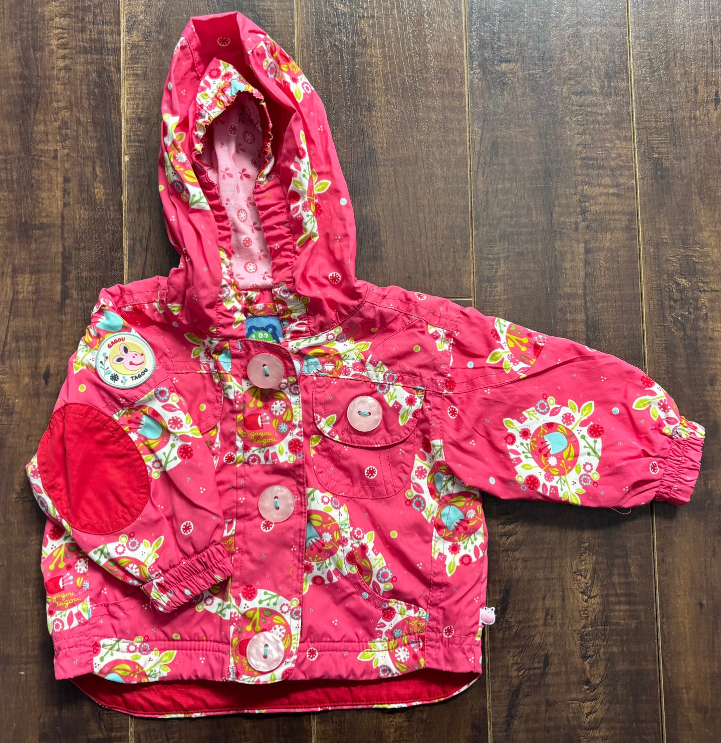 Manteau printemps Gagou Tagou 6 mois