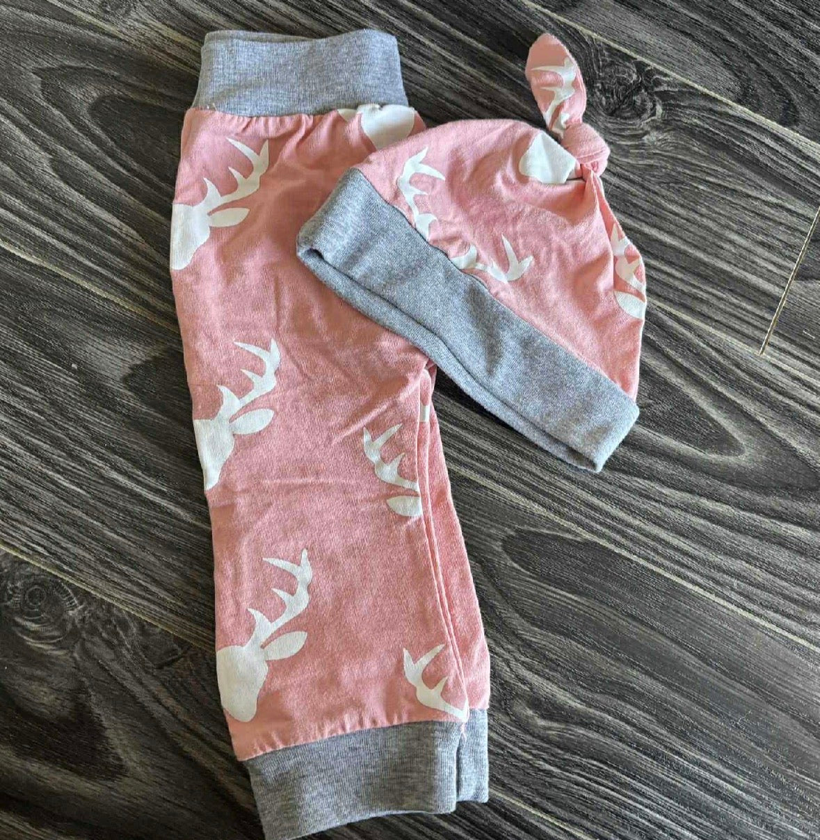 Pantalon et bonnet 0-3 mois