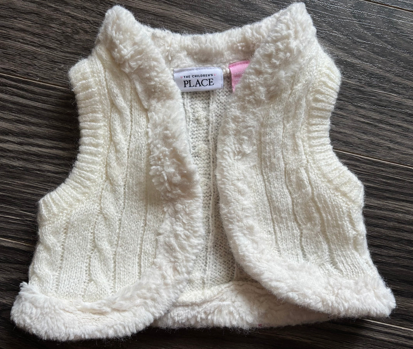 Veste sans manches the children place 3-6 mois