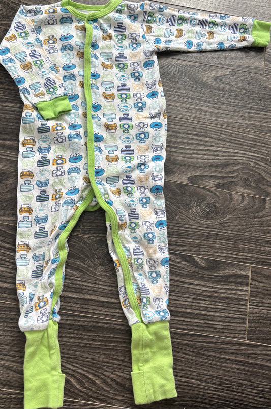 Pyjamas sesame street 24 mois