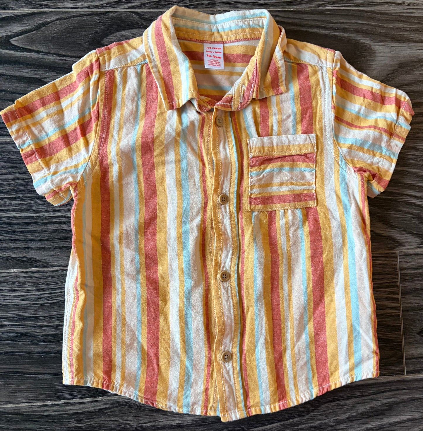 Chemise Joe fresh 18-24 mois